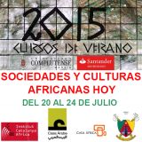 Sociedades y Culturas Africanas Hoy. A celebrar del 20 al 24 de julio. Matrícula abierta
