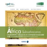 Jornada: África Subsahariana. Oportunidades y riesgos de un continente por descubrir