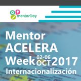 24ª Edición del Mentor ACELERA week-MAW 2017. Del 2 al 6 de octubre en Tenerife