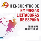 II Encuentro de Empresas Licitadoras en España. 18 de octubre en Santa Cruz de Tenerife