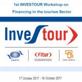 Primer taller Investour sobre financiación del sector turístico. 16 y 17 de octubre en Casa África. Inscripción abierta