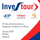 IX Foro de Inversiones y Negocios Turísticos en África. A celebrar el 18 de enero 2018 en Madrid