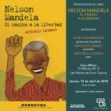 Presentación del libro "Mandela, el camino a la libertad". El 12 de abril a las 19:30h en Casa África