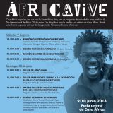 Fiesta África Vive 2018 en Casa África. 9 y 10 de junio en el patio central de Casa África