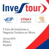INVESTOUR 2019. X Foro de Inversiones y Negocios Turísticos en África