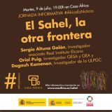#ÁfricaEsNoticia: El Sahel, la otra frontera. En Casa África el 9 de julio a las 19h