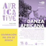 Taller de danzas africanas. El 26 de mayo en nuestro canal YouTube