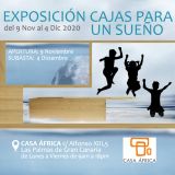 Cajas para un sueño 2020. Del 12 de noviembre al 4 de diciembre en Casa África