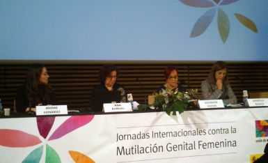 Casa África, en las jornadas contra la mutilación genital femenina organizadas por la UNAF en Madrid
