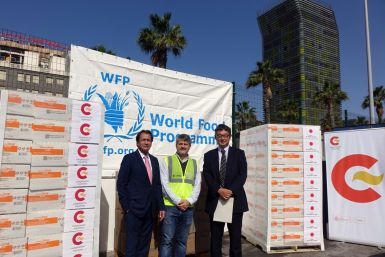 El PMA realiza desde Gran Canaria un envío de alimentos a Mauritania financiado por España y Japón