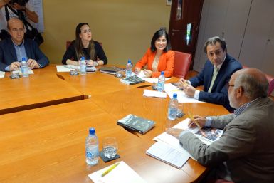 Carolina Darias visita Casa África en el marco de un proyecto europeo de migraciones y derechos humanos