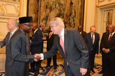 Recepción a los embajadores africanos