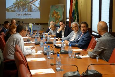 El director general de Casa África se reúne con Fedepymes Gran Canaria