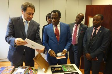 El Rector de la Universidad Nacional de Guinea Ecuatorial, en Casa África