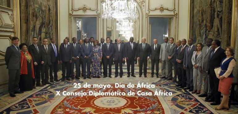 25 de mayo. Día de África. Consejo Diplomático de Casa África