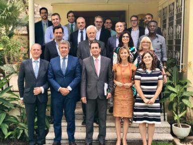 La Embajada de España en Ghana y Casa África se reúnen con una representación del sector empresarial español en el país