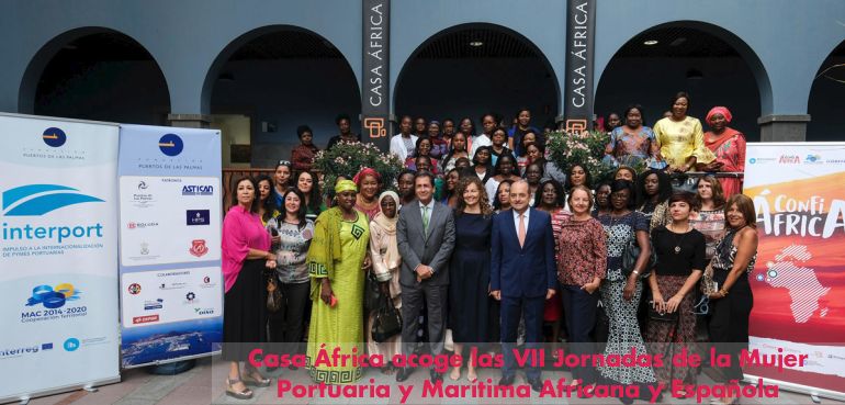 Casa África acoge las VII Jornadas de la Mujer Portuaria y Marítima Africana y Española
