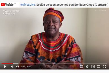 #ÁfricaVive: Cuentacuentos con Boniface Ofogo