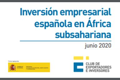 Inversión empresarial española en África subsahariana