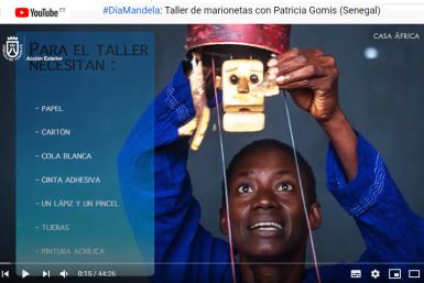 Taller de marionetas #DíaMandela