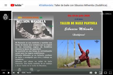 Taller de baile #DíaMandela