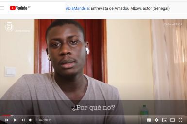 Entrevista a Amadou Mbow. Actor. Senegal #DíaMandela