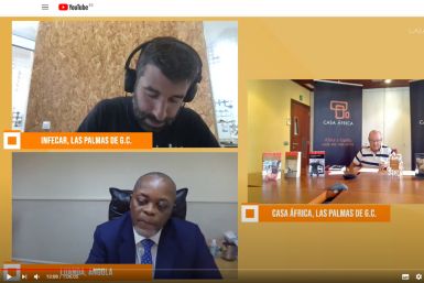 Presentación online del libro «La salud del muerto» con el autor, Luis Fernando, desde Angola, y Borja Monreal