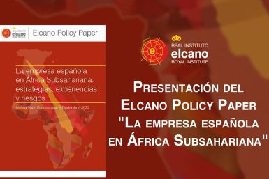 Presentación Elcano Policy Paper "La empresa española en África Subsahariana |#EmpresaEspañaÁfrica