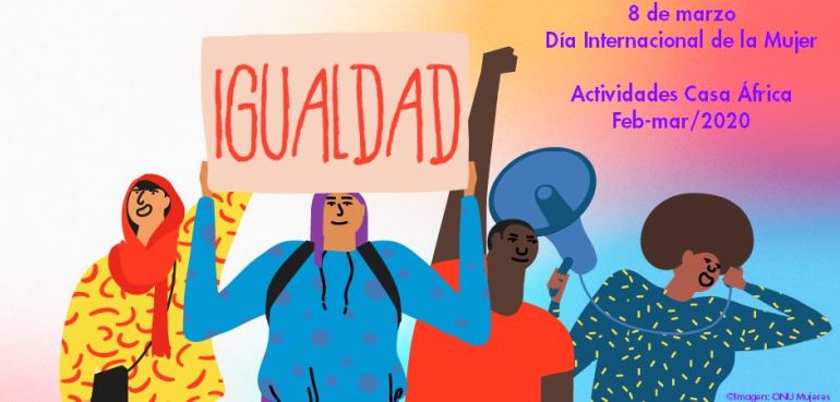 Actividades Casa &Aacute;frica en torno al 8 de marzo, D&iacute;a de la Mujer.