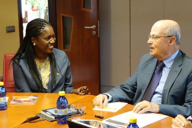 La Embajadora de Senegal en España visita Casa África