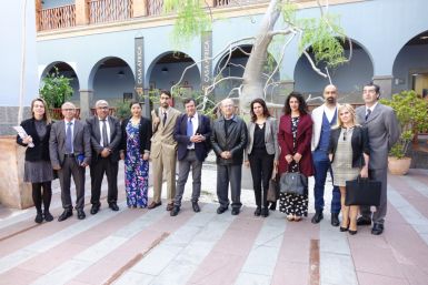 Casa África recibe una delegación de funcionarios marroquíes encargados de la seguridad en los transportes de mercancías peligrosas