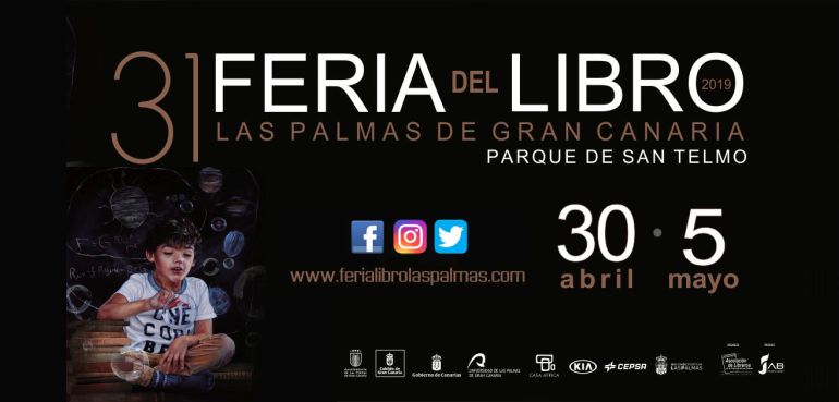 Feria del Libro de Las Palmas de Gran Canaria
Del 30 de abril al 5 de mayo de 2019 en el capitalino Parque de San Telmo