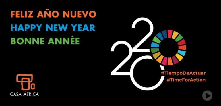 Feliz 2020 de parte de todo el equipo de Casa África