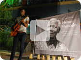 Homenaje ciudadano a Nelson Mandela en Casa África