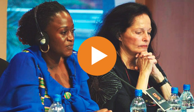 Conferencia Caddy Adzuba e Isabel Muñoz