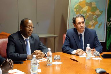 El embajador de Senegal en España visita Casa África