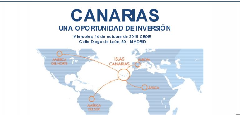 Canarias, una oportunidad de inversión