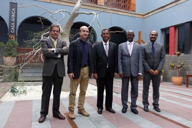 Casa África recibe al Director General del Puerto Autónomo de Nuadibú