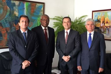 El Director General de Casa África, con el presidente de la Asamblea de Cabo Verde