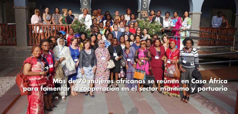 Más de setenta mujeres africanas se reúnen en Casa África para fomentar la cooperación en el sector portuario y marítimo