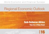 Sub-Saharan Africa. Time for a Policy Reset