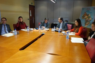 Una delegación del Ministerio de Asuntos Exteriores y de Cooperación visita Casa África