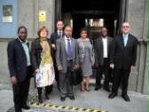 Una delegación universitaria africana visita Casa África