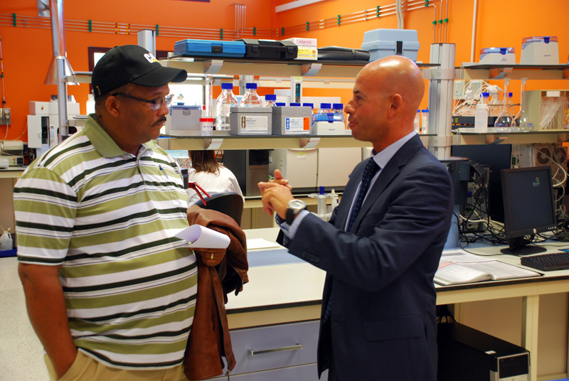 El viceministro de Energía y Minas de Namibia visita el ITC