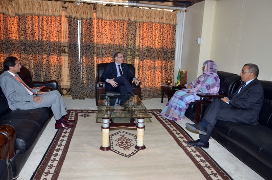 El Director General de Casa África, de visita oficial a Mauritania