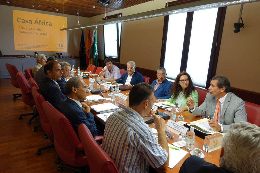 La Junta Directiva Regional de ASINCA visita Casa África