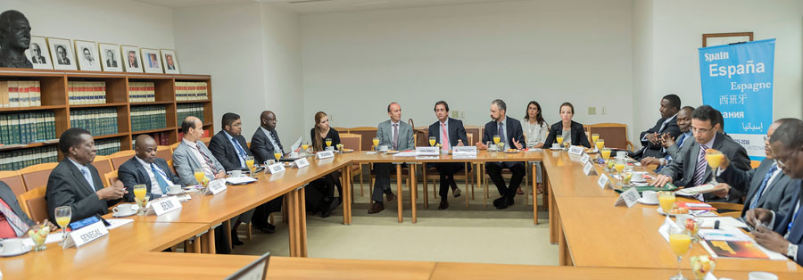 Casa África, con las Representaciones Permanentes africanas ante Naciones Unidas en Nueva York