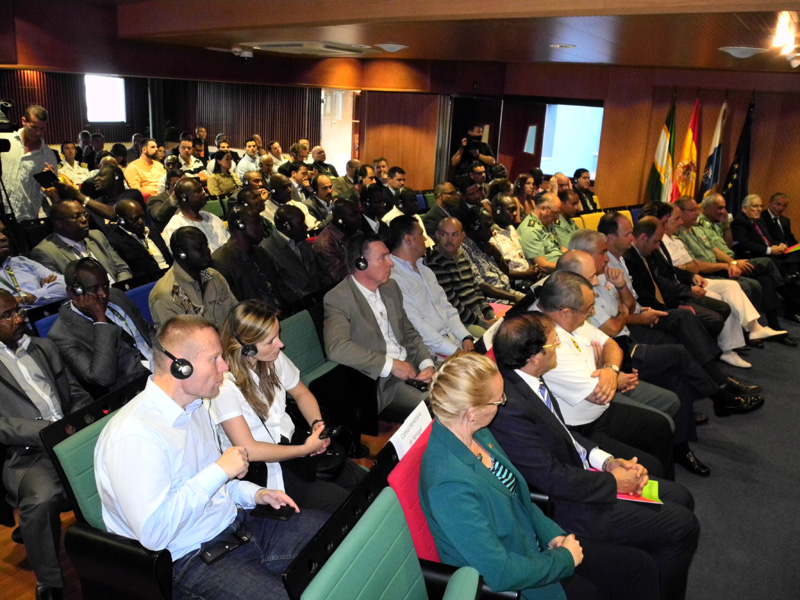 Los participantes en la VII Conferencia Policial Euro-Africana reciben una charla sobre Marca España en Casa África