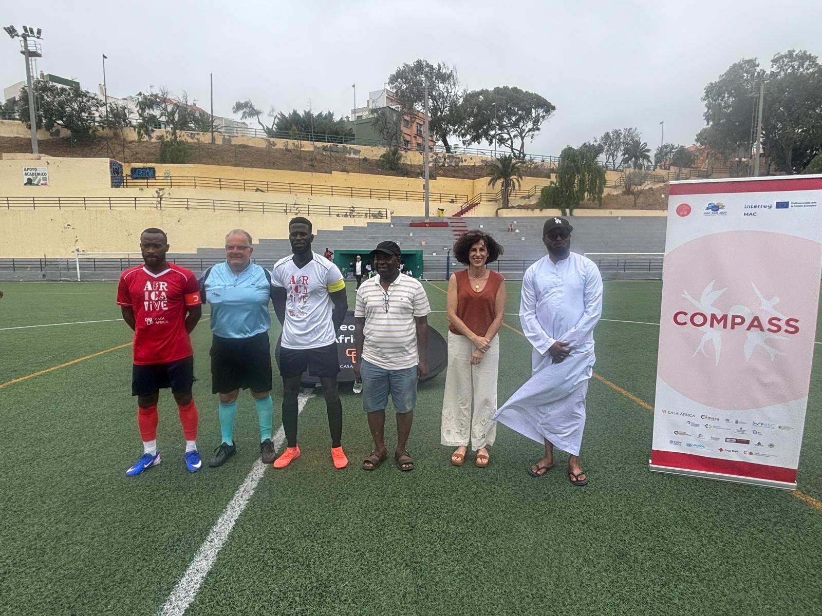COMPASS_Casa África, la FAAC, los capitanes y el árbitro