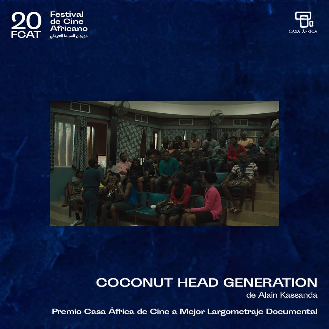 «Coconut head generation» Premio Casa África al mejor largometraje documental. FCAT 2023